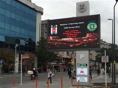 Zeytinburnu Belediyesi Dış Mekan Led Ekran Uygulaması