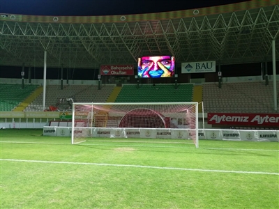 Alanya Oba Stadyumu Scoreboard Led Ekran Uygulaması