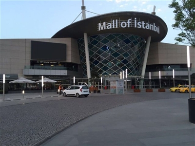 Mall Of İstanbul Mimari Led Ekran Uygulaması